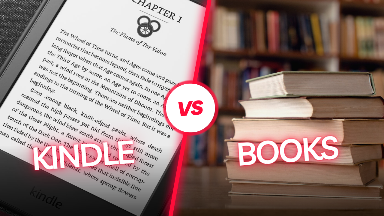 From Pages to Pixels: A Comparison of Kindle and Physical Books
